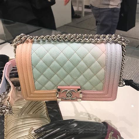 chanel boy bag snake rainbow